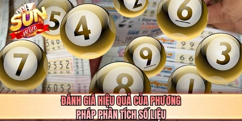 Đánh giá hiệu quả của phương pháp phân tích số liệu