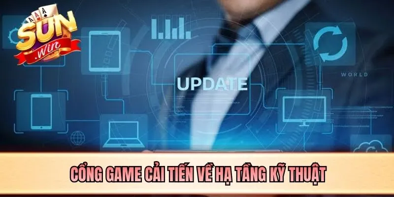Cổng game cải tiến về hạ tầng kỹ thuật
