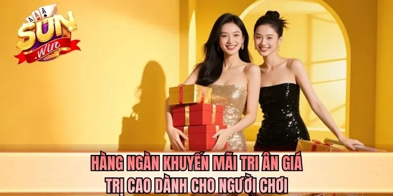 Hàng ngàn khuyến mãi tri ân giá trị cao dành cho người chơi